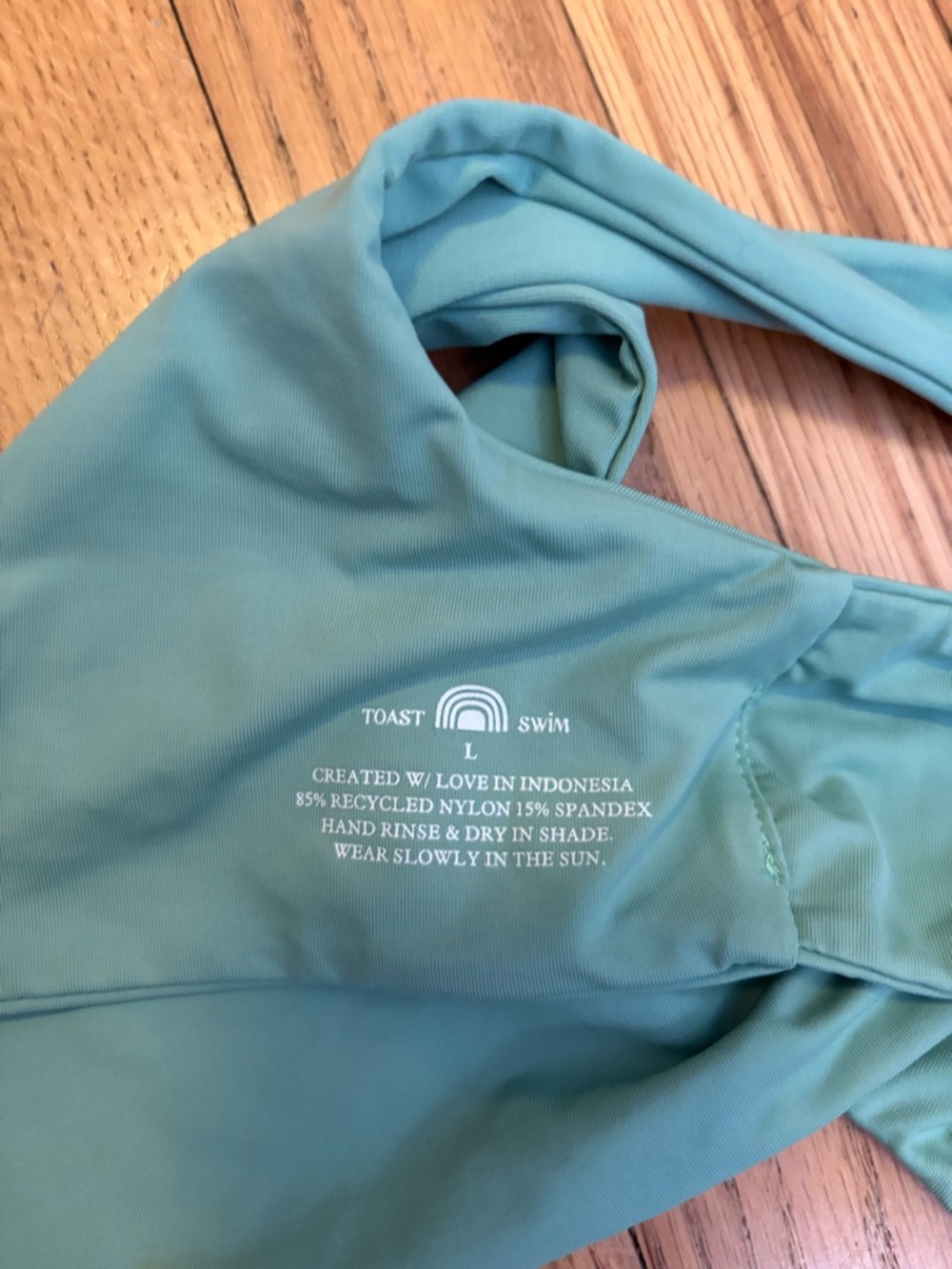 Toast Swim Scoop Bikini Top - Picture 3 of 3